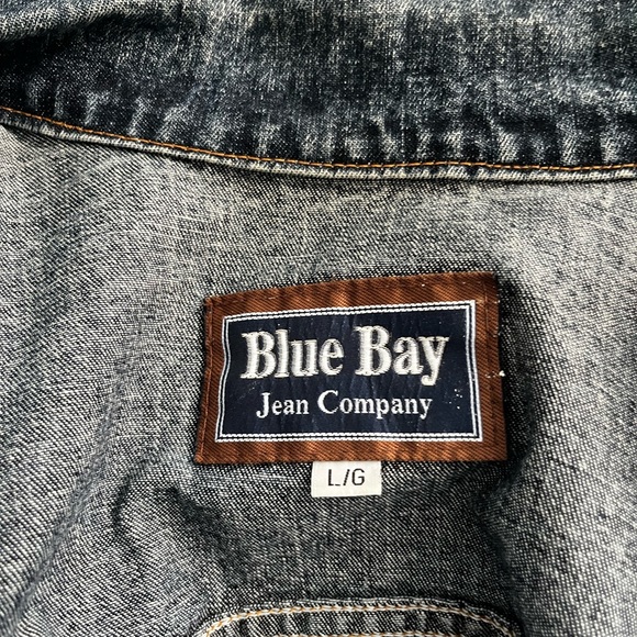 Ladies jean jacket size L - Picture 4 of 5